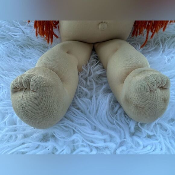 Cabbage Patch Kid 1978/1982 Red Yarn Hair Green Eyes Coleco Doll – No Clothes - Picture 10 of 17